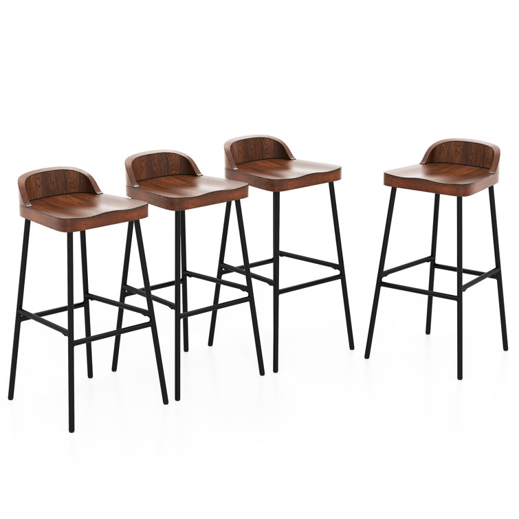 Wayfair bar store stools wood